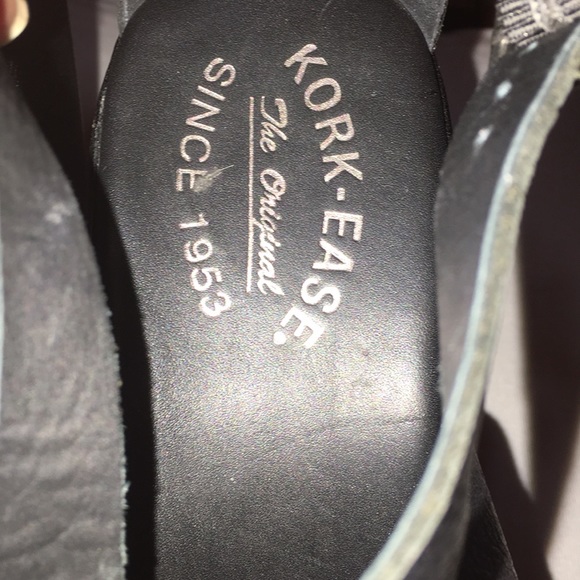 Kork Ease Leather Wedge Sandals - Picture 2 of 6